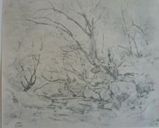 Camille corot gravure d'occasion  Marseille IV