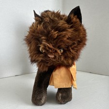 LEIA 7,5” Brinquedo de Pelúcia Vintage Mohair Marrom Gato Rosto Plano Alisado comprar usado  Enviando para Brazil