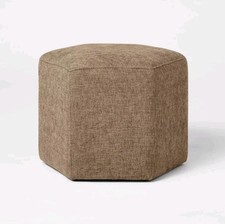 Hex upholstered ottoman for sale  Hubbard