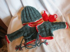 Strickset margretchen teilig gebraucht kaufen  Hallbergmoos