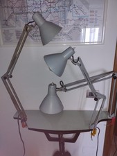 Lampada industriale pantografo usato  Zeccone