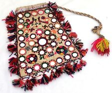 Bolsa étnica Rabari Banjara com espelho trabalho e bordado à mão - Boho Chic comprar usado  Enviando para Brazil