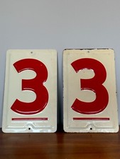 Pair vintage enamel for sale  Los Angeles