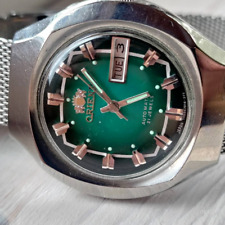 RARO: ORIENT AUTOMÁTICO 21 JOIAS VERDE TS469701-6A PR comprar usado  Enviando para Brazil