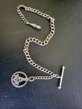 Silver albert watch for sale  STOCKTON-ON-TEES