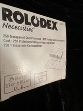 Rolodex transparent sleeves for sale  Altamont
