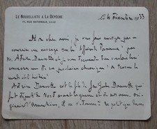 Nouvelliste dépeche lille d'occasion  Nivillac
