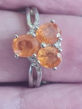 Silver fire opal for sale  BIRMINGHAM
