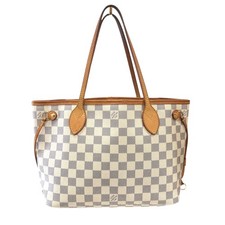 Usado, Bolsa tote Louis Vuitton Damier Azur Neverfull PM N51110 lona autêntica 12686 comprar usado  Enviando para Brazil