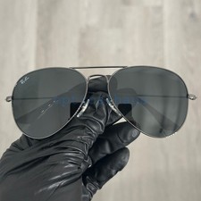 Usado, Ray Ban Aviator Sunglasses RB 3025 58mm. Gunmetal Frame w/ Green G-15 Lenses comprar usado Usado, Ray Ban Aviator Sunglasses RB 3025 58mm. Gunmetal Frame w/ Green G-15 Lenses comprar usado  Enviando para Brazil
