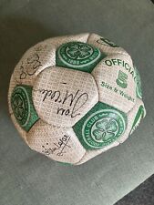 Signed celtic football for sale  LEEDS