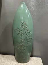 Green ceramic vase for sale  Dayton