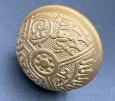 Maçaneta de porta vitoriana antiga Eastlake latão cobre ornamentado ferragem única comprar usado  Enviando para Brazil