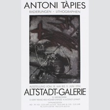 Antoni tàpies radierungen gebraucht kaufen  Berlin