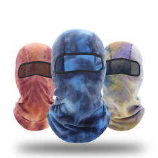 Tie-dye Balaclava Máscara Facial Inverno Lã Térmica À Prova de Vento Chapéu de Esqui Masculino Feminino comprar usado  Enviando para Brazil