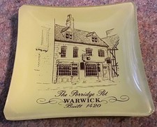 Vintage glass ashtray for sale  LINCOLN
