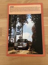 Prospekt mercedes benz gebraucht kaufen  Stuttgart
