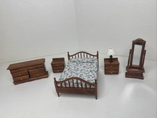 Miniature wooden dollhouse for sale  Fort Pierce