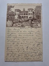 Cartolina 1935 villa usato  Cortona