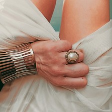 Bague vintage upcyclée d'occasion Bague vintage upcyclée d'occasion  Bordeaux-