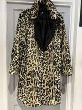 Leopard faux fur for sale  NORWICH