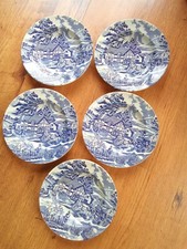 Lot assiettes bleu d'occasion  Verdun