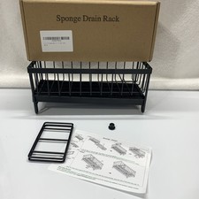 Rack de drenagem de esponja, para pias de cozinha. Com bico de drenagem ajustável. Bin Loc FR comprar usado  Enviando para Brazil