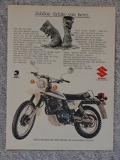 Riginal werbung suzuki gebraucht kaufen  Niedernhall