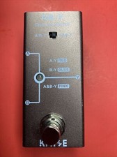 Pedal ABY, seletor de linha de caixa interruptor AB, pedal de efeitos de guitarra elétrica mini single , usado comprar usado  Enviando para Brazil