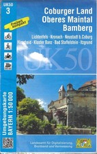 Rad wanderkarte coburger gebraucht kaufen  Hannover