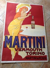 Poster manifesto martini usato  Italia
