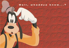 Postkarte goofy well gebraucht kaufen  Gerlingen