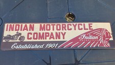 Plaque indian motorcycle d'occasion  La Valette-du-Var