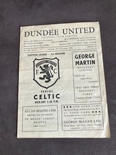 Dundee united celtic for sale  GLASGOW