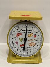 Balcão de cozinha vintage AMERICAN FAMILY SCALE 25 lb escala utilitária/alimentar amarelo comprar usado  Enviando para Brazil
