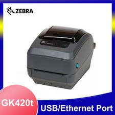 Impressora de transferência térmica de etiquetas Zebra GK420T GK42-102510-000 GK42-102210-000, usado comprar usado  Enviando para Brazil