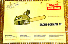 Factory sachs dolmar for sale  Tunkhannock
