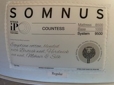 Somnus countess mattress for sale  EPSOM