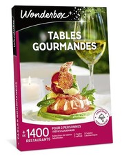 Wonderbox tables gourmandes d'occasion  Neuilly-en-Thelle