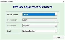 Almofada de tinta Epson L4150, L4160 redefinição de contador comprar usado  Enviando para Brazil
