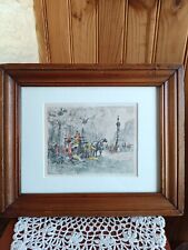 Tableau peinture aquarelle d'occasion  Caen