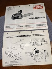 Sachs dolmar 101 for sale  Fitzwilliam