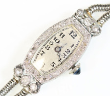 Art deco platinuhr gebraucht kaufen  Bad Soden