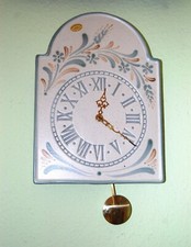 Wanduhr quarzpendelwerk glocke gebraucht kaufen  Crimmitschau