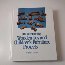 Vintage 1989 101 Outstanding Wooden Toy & Children's Furniture Projects HC Kadar comprar usado Vintage 1989 101 Outstanding Wooden Toy & Children's Furniture Projects HC Kadar comprar usado  Enviando para Brazil