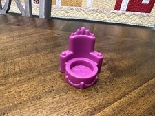 Fisher Price Little People CASTLE King Queen MAGENTA THRONE Royal Lil' Kingdom comprar usado  Enviando para Brazil