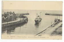 Cpa dieppe entrée d'occasion  Vorey