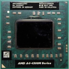 CPU AMD A4-4300M AM4300DEC23HJ 2.5GHZ soquete FS1 comprar usado  Enviando para Brazil