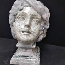 Buste craquelé faience d'occasion  Desvres