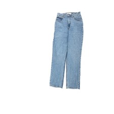 Jeans azul Abercrombie & Fitch The 90's cintura reta ultra alta feminino tamanho 26 comprar usado  Enviando para Brazil
